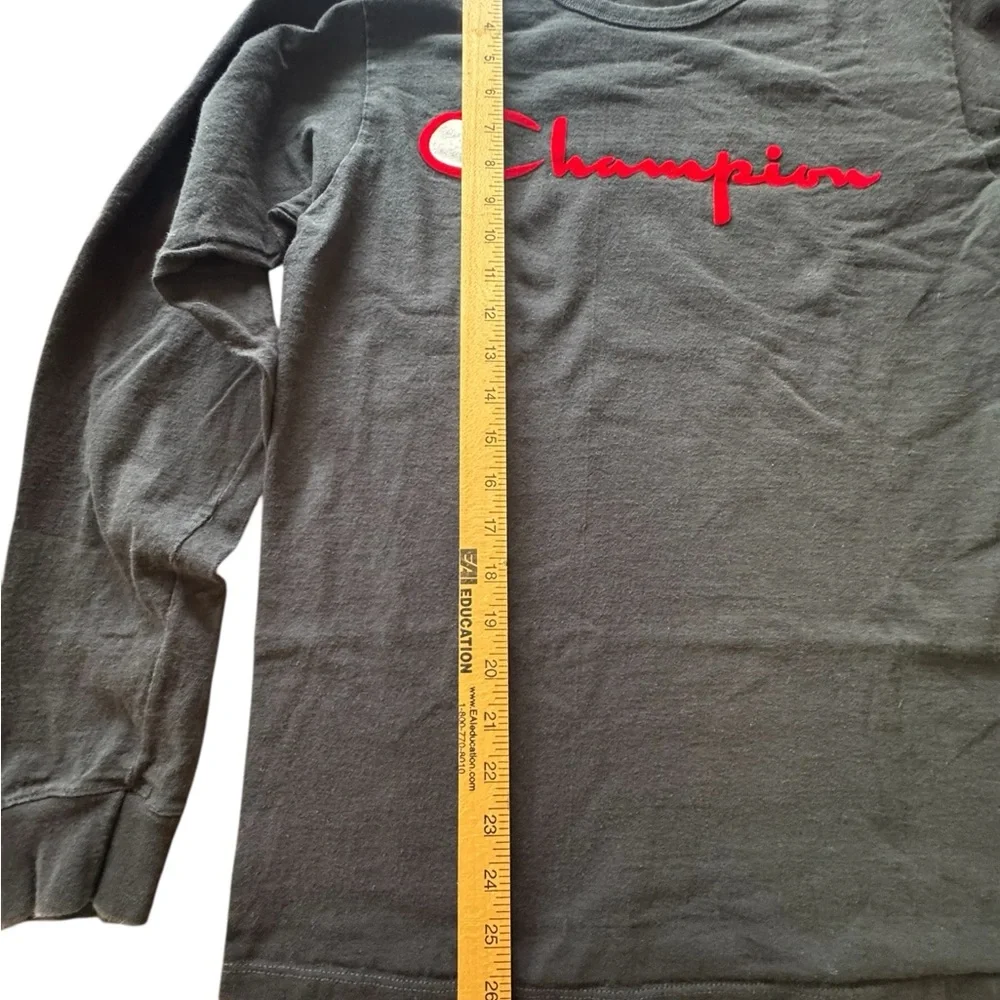 Champion long sleeve Black Tee